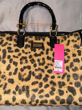 Lilly Pulitzer Greyson Leopard Tote